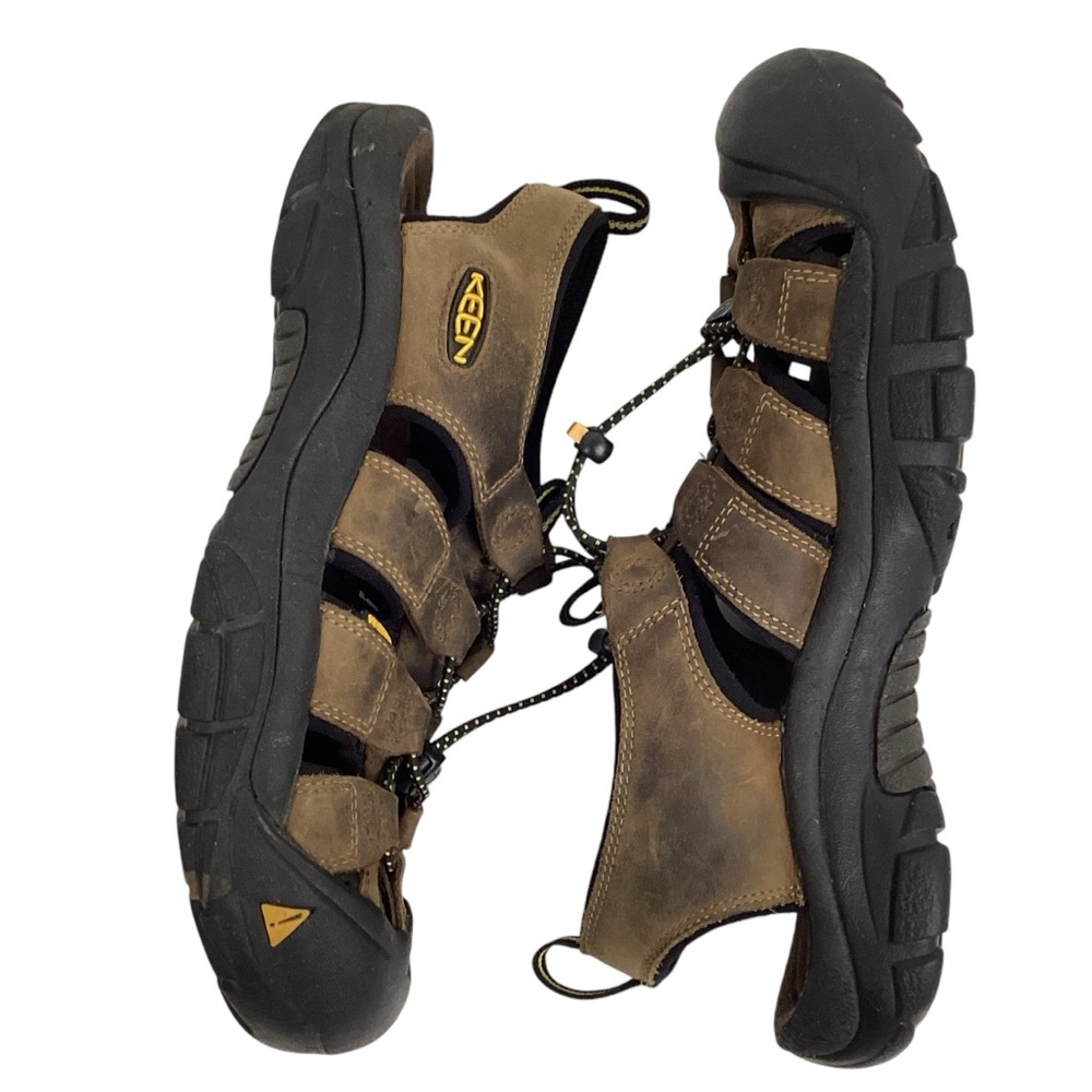 Keen Newport H2 Leather Waterproof Sandals Brown - Picture 5 of 12